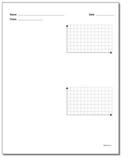 Two Problem Quadrant 1 Worksheet Paper Coordinate Plane