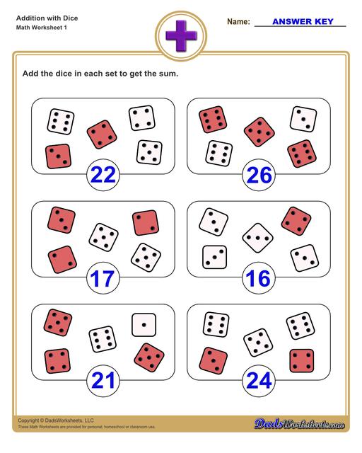 Addition Worksheets