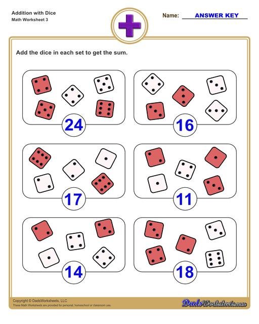 Addition Worksheets