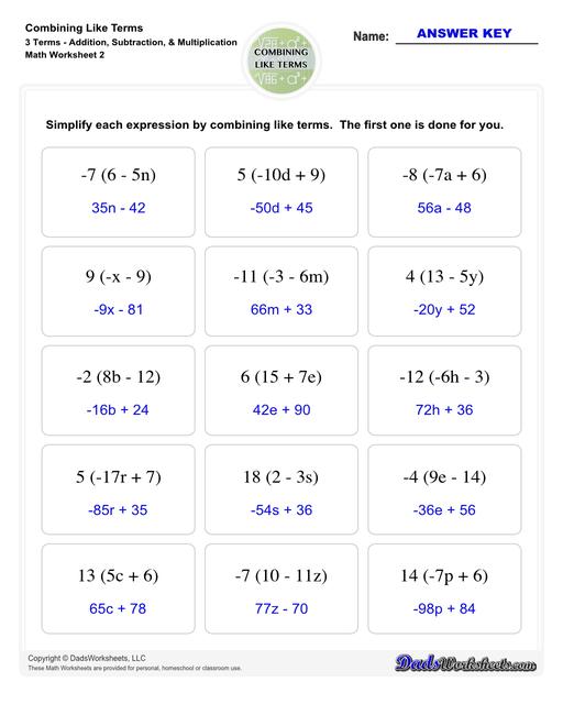 Addition Worksheets