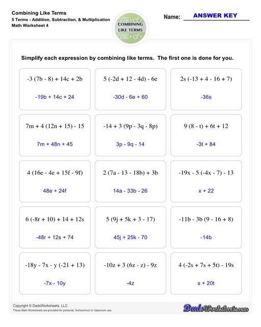 Addition Worksheets