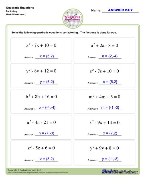 Addition Worksheets