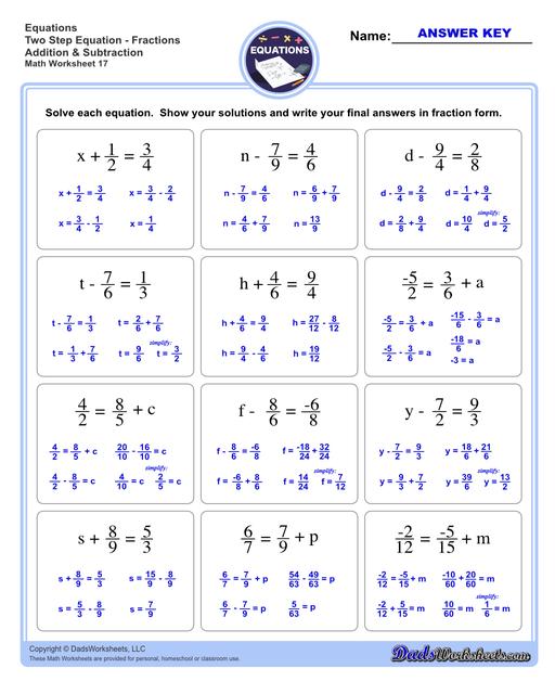 Addition Worksheets