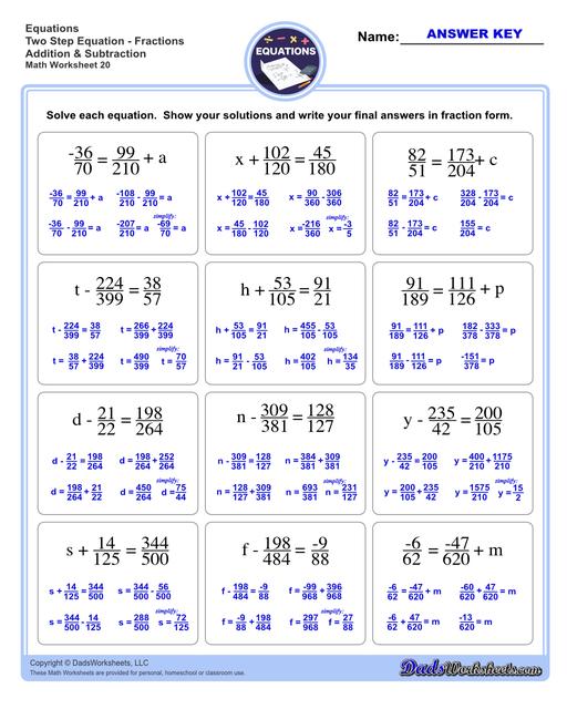 Addition Worksheets